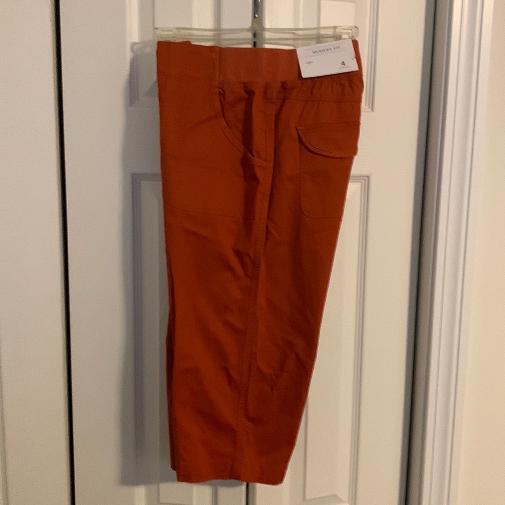 Modern fit back elastic Capri
